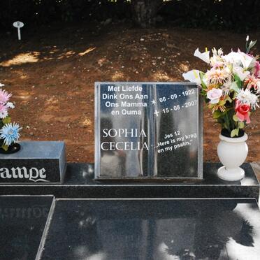 STRAMPE Sophia Cecelia 1922-2007
