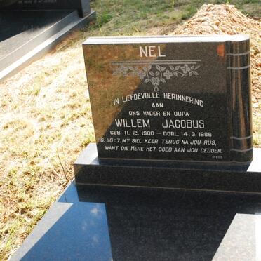 NEL Willem Jacobus 1900-1986