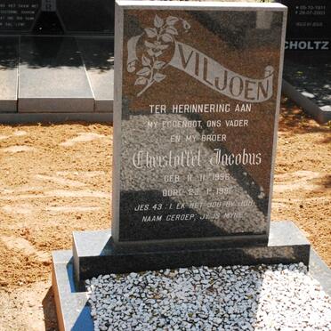 VILJOEN Christoffel Jacobus 1956-1991