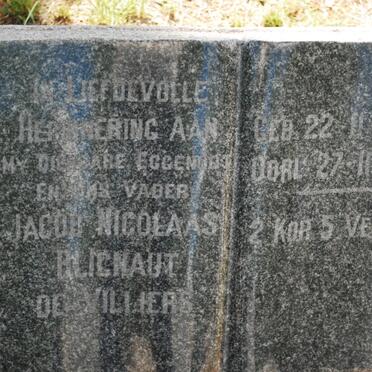 VILLIERS Jacob Nicolaas Blignaut, de 1868-1957