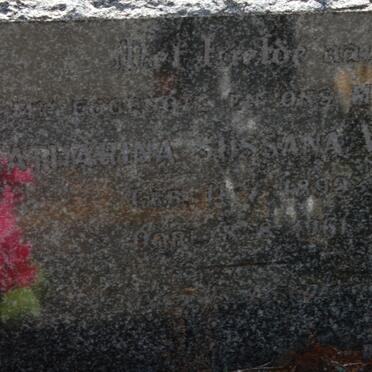 VILJOEN Catharina Susanna 1899-1961