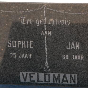 VELDMAN Jan &amp; Sophie