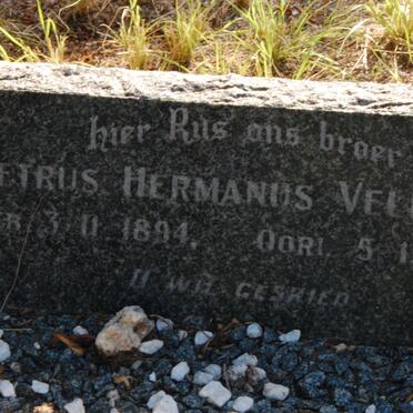 VELDMAN Petrus Hermanus 1894-1954