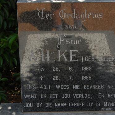 WILKE Esme nee VISSER 1969-1995