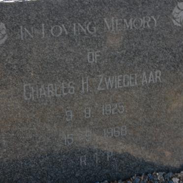 ZWIEGELAAR Charles H. 1925-1968