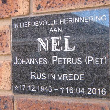NEL Johannes Petrus 1943-2016