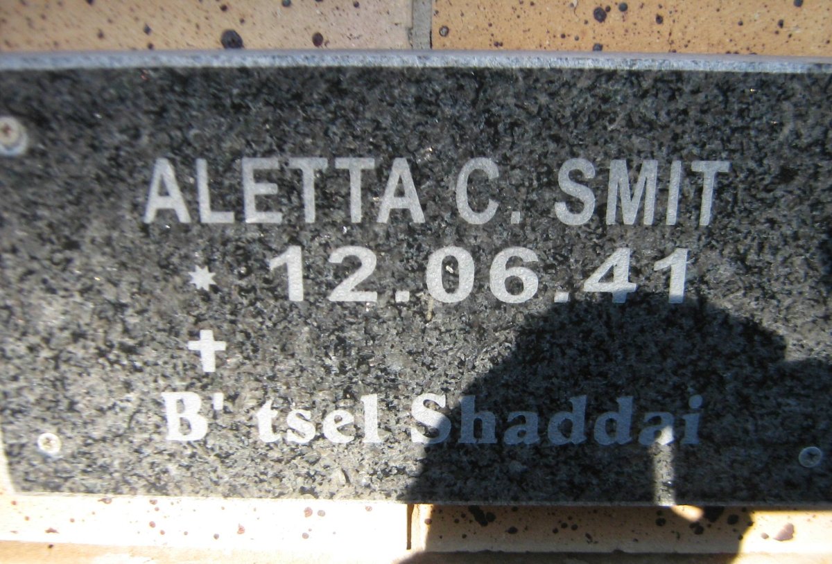 SMIT Aletta C. 1941-