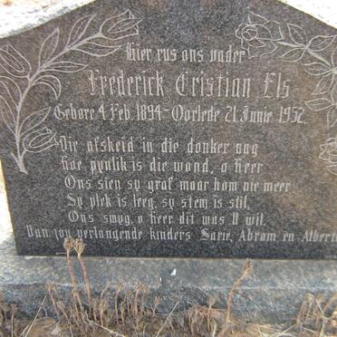 ELS Frederick Christian 1894-1952