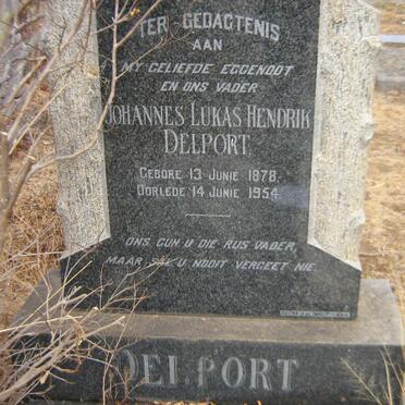 DELPORT Johannes Lukas Hendrik 1878-1954