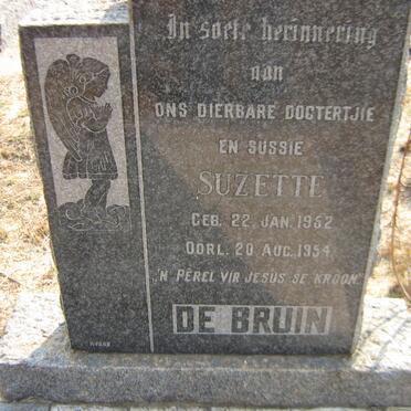 BRUIN Suzette, de 1952-1954