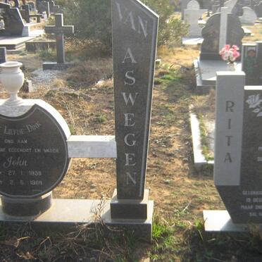 ASWEGEN John, van 1938-1989