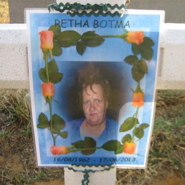 BOTMA Retha 1962-2013