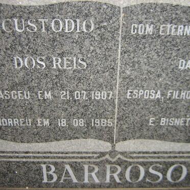 BARROSO Custodio dos Reis 1907-1985