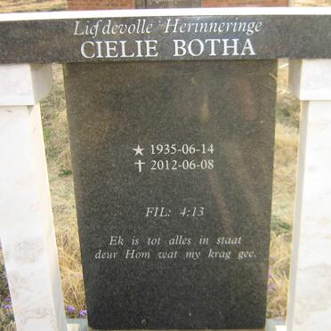 BOTHA Cielie 1935-2012
