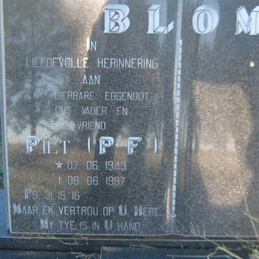 BLOM P.F. 1943-1997