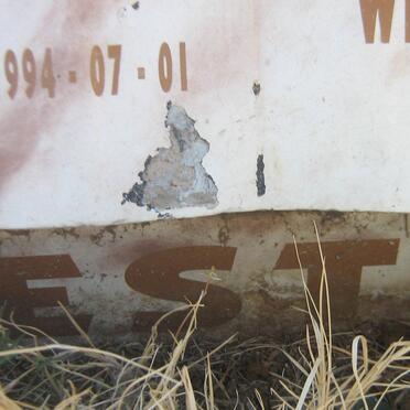 BESTER Vera Ethel Ruth 1927-1994