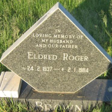 BROWN Eldred Roger 1937-1984