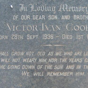 COOPER Victor Ivan 1936-1956