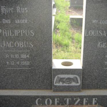COETZEE Philippus Jacobus 1884-1968 &amp; Louisa Maria Hendrina MARAIS 1893-1966