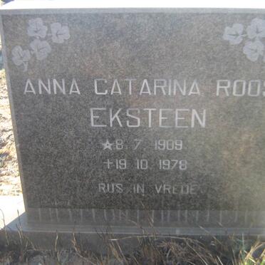 EKSTEEN Anna Catharina Roos 1909-1978