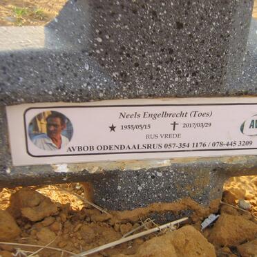 ENGELBRECHT Neels 1955-2017