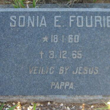 FOURIE Sonia E. 1960-1965