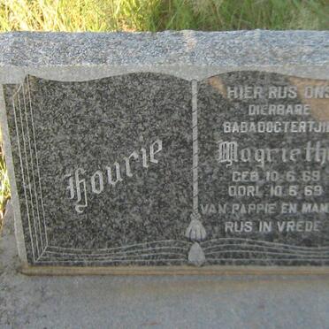 FOURIE Magrietha 1969-1969