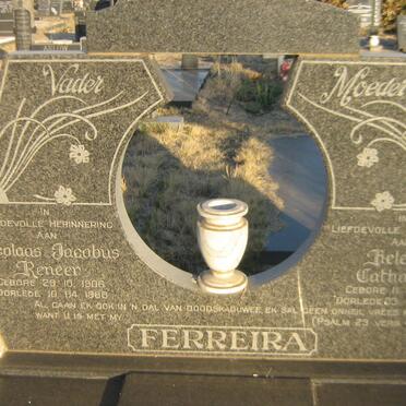 FERREIRA Nicolaas Jacobus Reneer 1906-1988 &amp; Helena Catharina 1914-2002