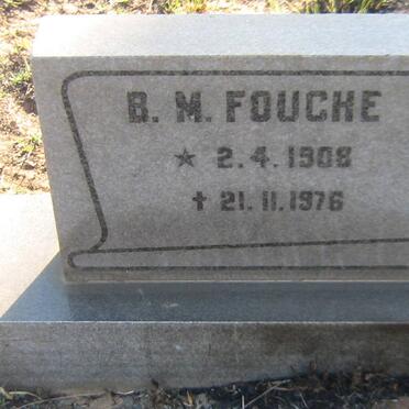 FOUCHE B.M. 1908-1976