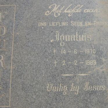 FOURIE Ignatius 1970-1989