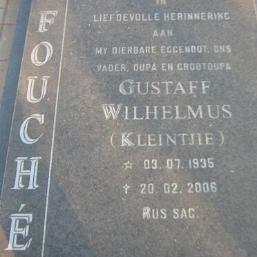 FOUCHE Gustaff Wilhelmus 1935-2006