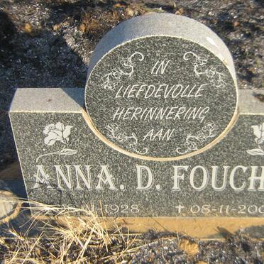 FOUCHE Anna D. 1928-2008