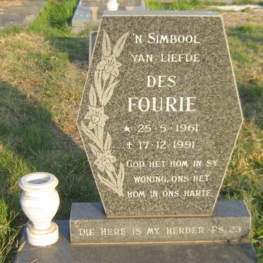 FOURIE Des 1961-1991