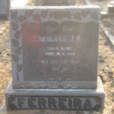 FERREIRA Nicolaas J.R. 1917-1959