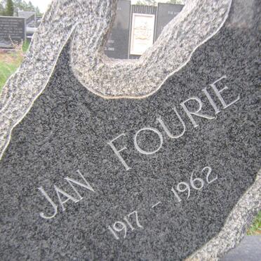 FOURIE Jan 1917-1962