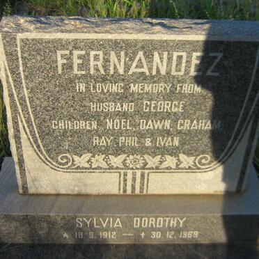 FERNANDEZ Sylvia Dorothy 1912-1969