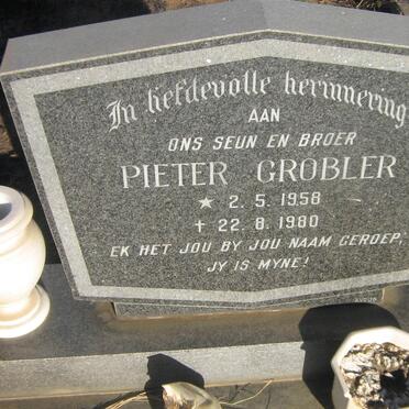 GROBLER Pieter 1958-1980