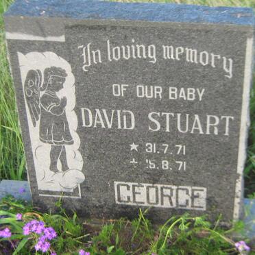 GEORGE David Stuart 1971-1971