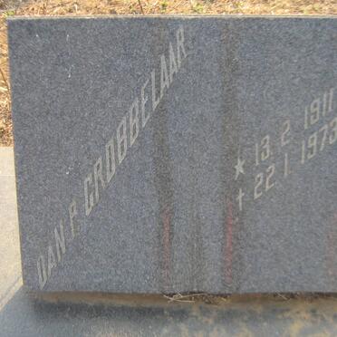 GROBBELAAR Dan P. 1911-1973