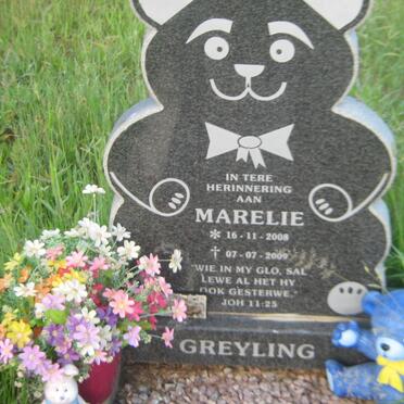 GREYLING Marelie 2008-2009