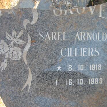 GROVE Sarel Arnoldus Cilliers 1918-1983 &amp; Francina Johanna Susanna 1912-1974 
