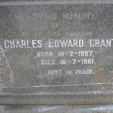 GRANT Charles Edward 1907-1961