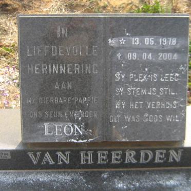 HEERDEN Leon, van 1978-2004