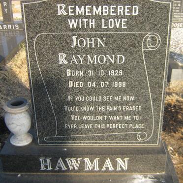 HAWMAN John Raymond 1929-1998