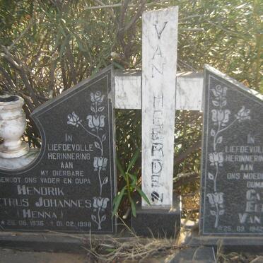HEERDEN Hendrik Petrus Johannes, van 1935-1998 &amp; Catharina Elizabeth 1942-2005