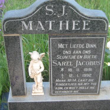 MATHEE Sarel Jacobus 1991-1992