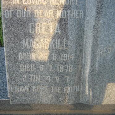 MACASKILL Greta 1914-1978