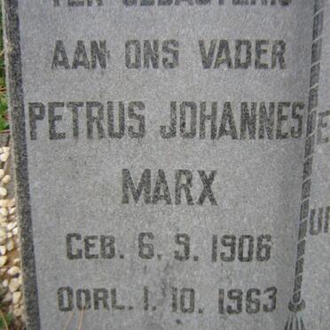 MARX Petrus Johannes 1906-1963