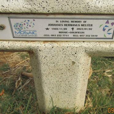 MEUTER Johannes Hermanus 1969-2023