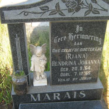 MARAIS Hendrina Johanna 1964-1965